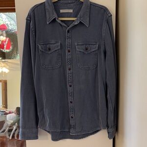 Outerknown Blue Casual Button Down Shirt